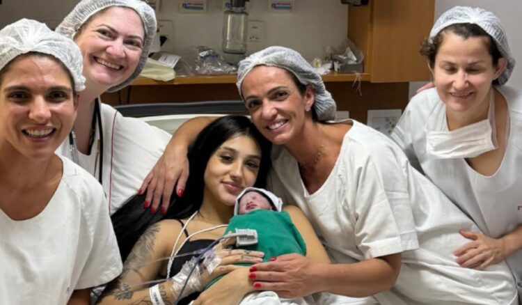 Filha de Bia Miranda nasce prematura e é internada - DiCamarote