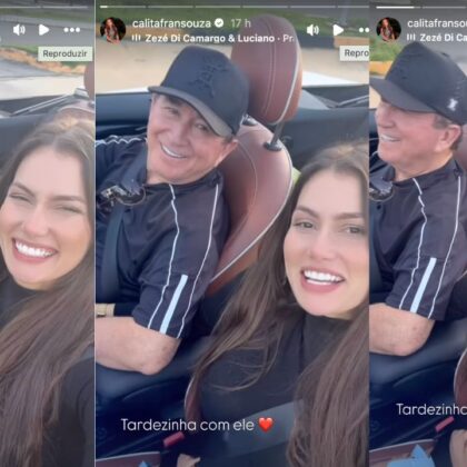 Amado Batista e Calita - Reprodução Instagram