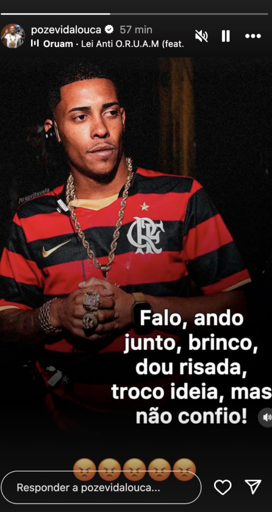Story Poze do Rodo - Reprodução Instagram